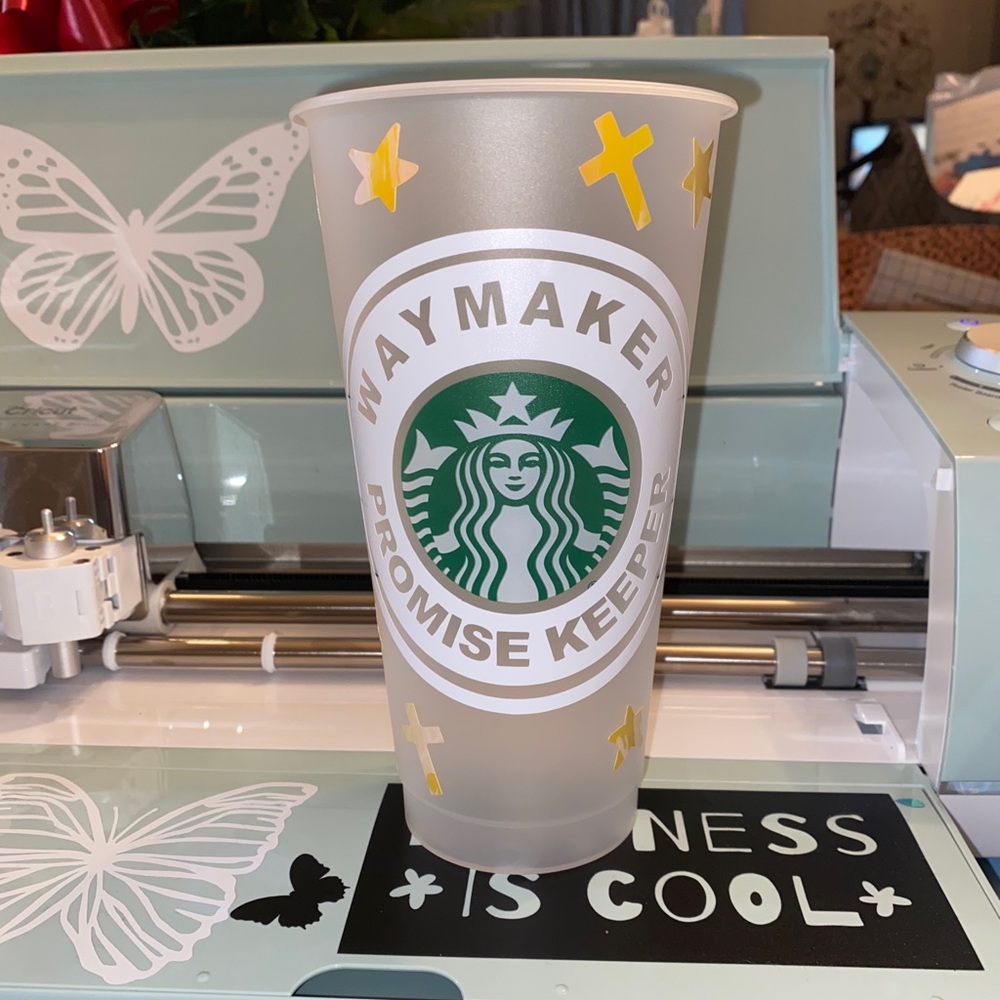 starbucks vinyl cup